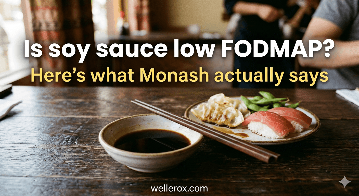 is soy sauce low fodmap