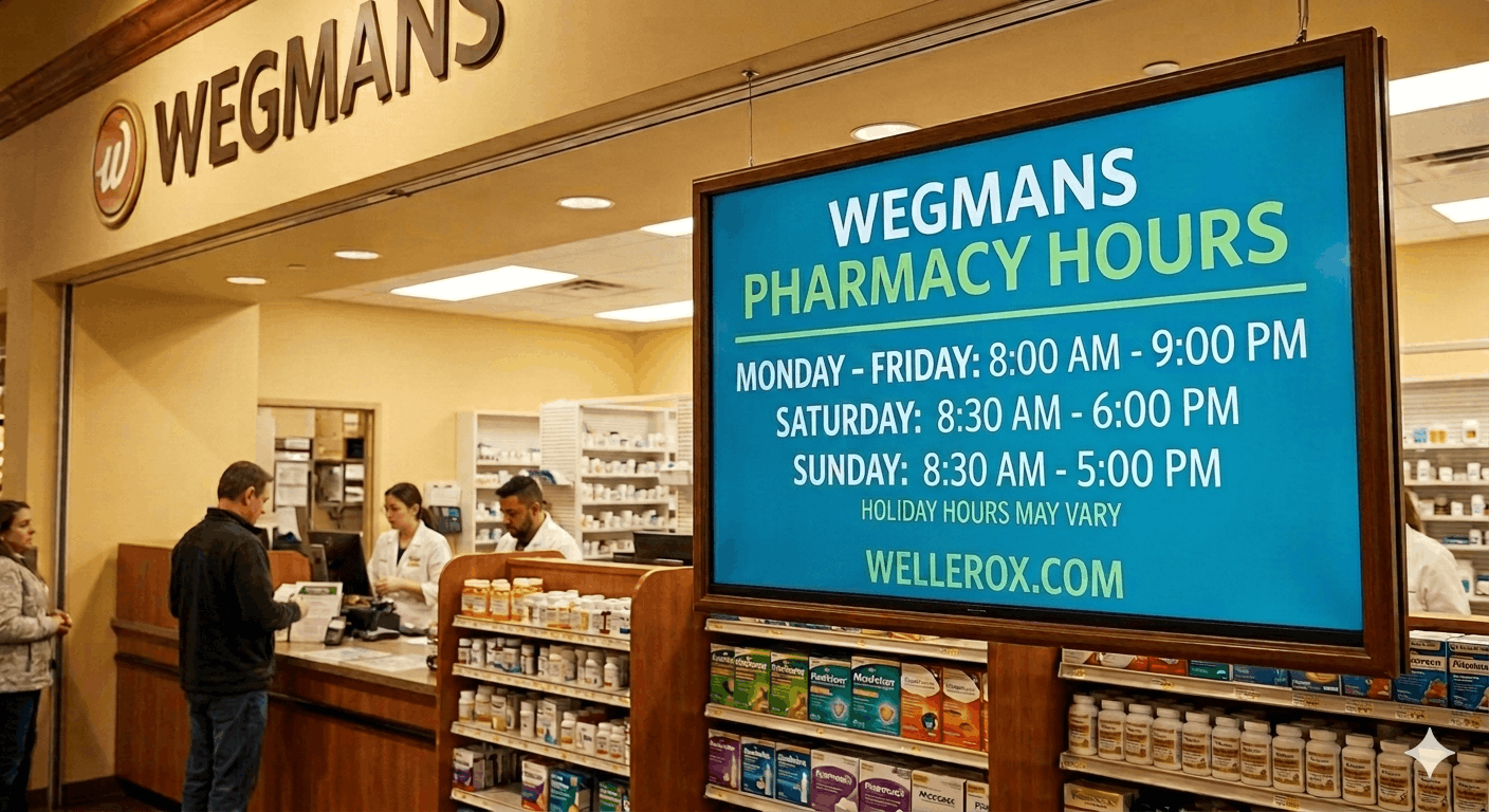 Wegmans Pharmacy Hours